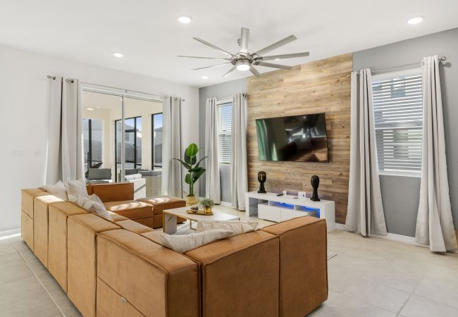 Villa en Kissimmee - Gorgeous Villa Solara Resort 6Bed/5Bath/Pool/Jacuzzi/18 Min From Disney Villa en Kissimmee - Gorgeous Villa Solara Resort 6Bed/5Bath/Pool/Jacuzzi/18 Min From Disney