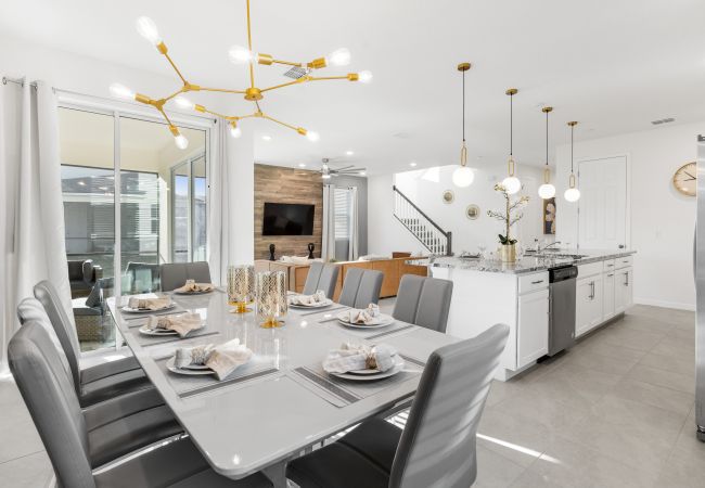 Villa en Kissimmee - Gorgeous Villa Solara Resort 6Bed/5Bath/Pool/Jacuzzi/18 Min From Disney Villa en Kissimmee - Gorgeous Villa Solara Resort 6Bed/5Bath/Pool/Jacuzzi/18 Min From Disney