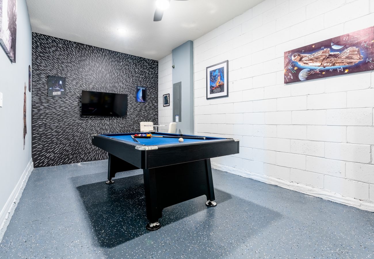 Villa en Kissimmee - Gorgeous Villa Solara Resort 6Bed/5Bath/Pool/Jacuzzi/18 Min From Disney