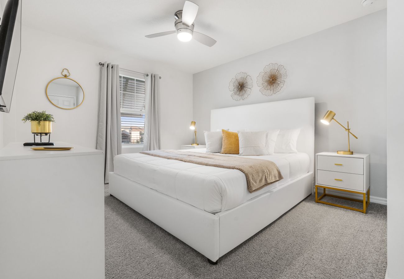 Villa en Kissimmee - Gorgeous Villa Solara Resort 6Bed/5Bath/Pool/Jacuzzi/18 Min From Disney
