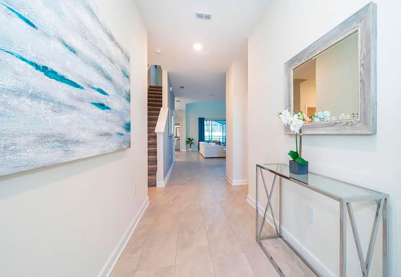 Villa en Kissimmee - Awesome Villa 5Beds/5Bath/Pool/Jacuzzi/5Min From Disney