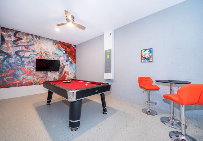 Villa en Kissimmee - Fabulous Villa 5Beds/5Bath/Pool/Jacuzzi/5Min From Disney Villa en Kissimmee - Fabulous Villa 5Beds/5Bath/Pool/Jacuzzi/5Min From Disney