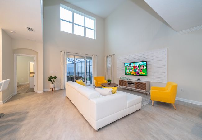 Villa en Kissimmee - Fabulous Villa 5Beds/5Bath/Pool/Jacuzzi/5Min From Disney Villa en Kissimmee - Fabulous Villa 5Beds/5Bath/Pool/Jacuzzi/5Min From Disney