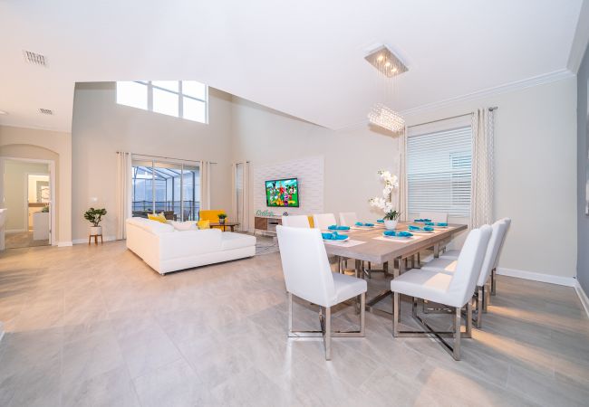 Villa en Kissimmee - Fabulous Villa 5Beds/5Bath/Pool/Jacuzzi/5Min From Disney Villa en Kissimmee - Fabulous Villa 5Beds/5Bath/Pool/Jacuzzi/5Min From Disney