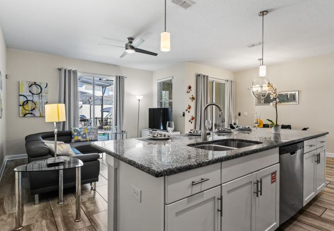 Casa adosada en Kissimmee - Beautiful Townhouse 4Bed/3Bath/Pool/5Min Disney Casa adosada en Kissimmee - Beautiful Townhouse 4Bed/3Bath/Pool/5Min Disney