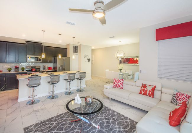 Casa adosada en Kissimmee - Elegant Townhouse 4Beds/4Baths/Pool/18 Min Disney Casa adosada en Kissimmee - Elegant Townhouse 4Beds/4Baths/Pool/18 Min Disney