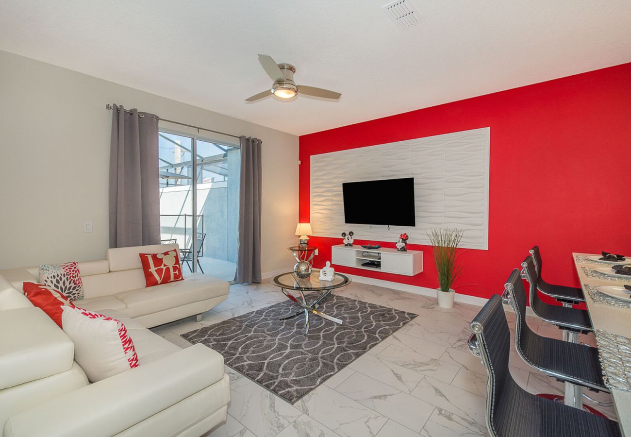 Casa adosada en Kissimmee - Elegant Townhouse 5Beds/4Baths/Pool/18 Min Disney