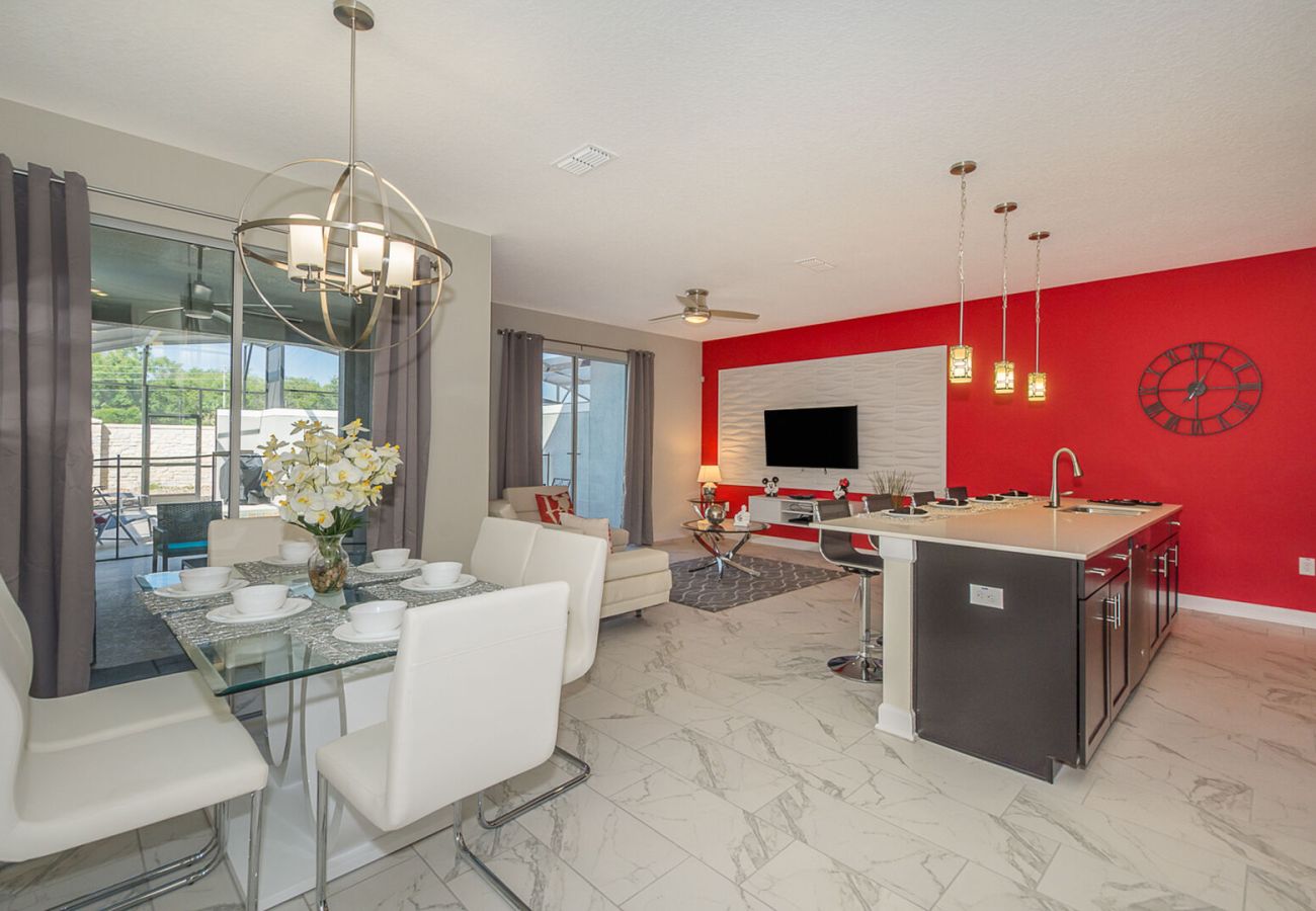 Casa adosada en Kissimmee - Elegant Townhouse 5Beds/4Baths/Pool/18 Min Disney