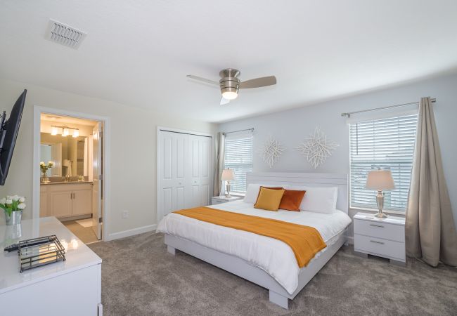 Casa adosada en Kissimmee - Glamorous Townhouse 4Bed/3Bath/Pool/5Min Disney Casa adosada en Kissimmee - Glamorous Townhouse 4Bed/3Bath/Pool/5Min Disney