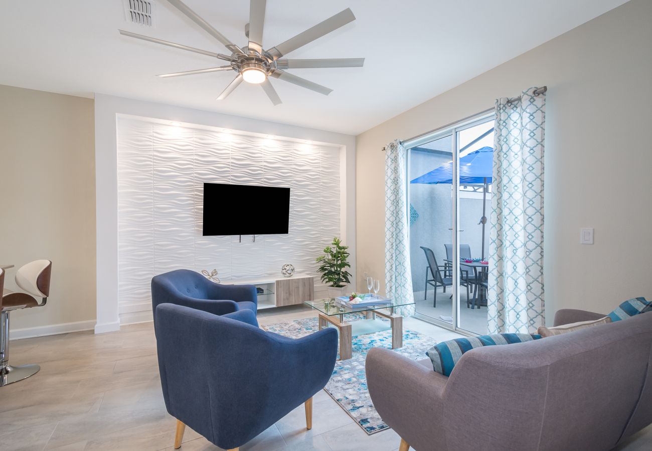 Casa adosada en Kissimmee - Glamorous Townhouse 4Bed/3Bath/Pool/5Min Disney