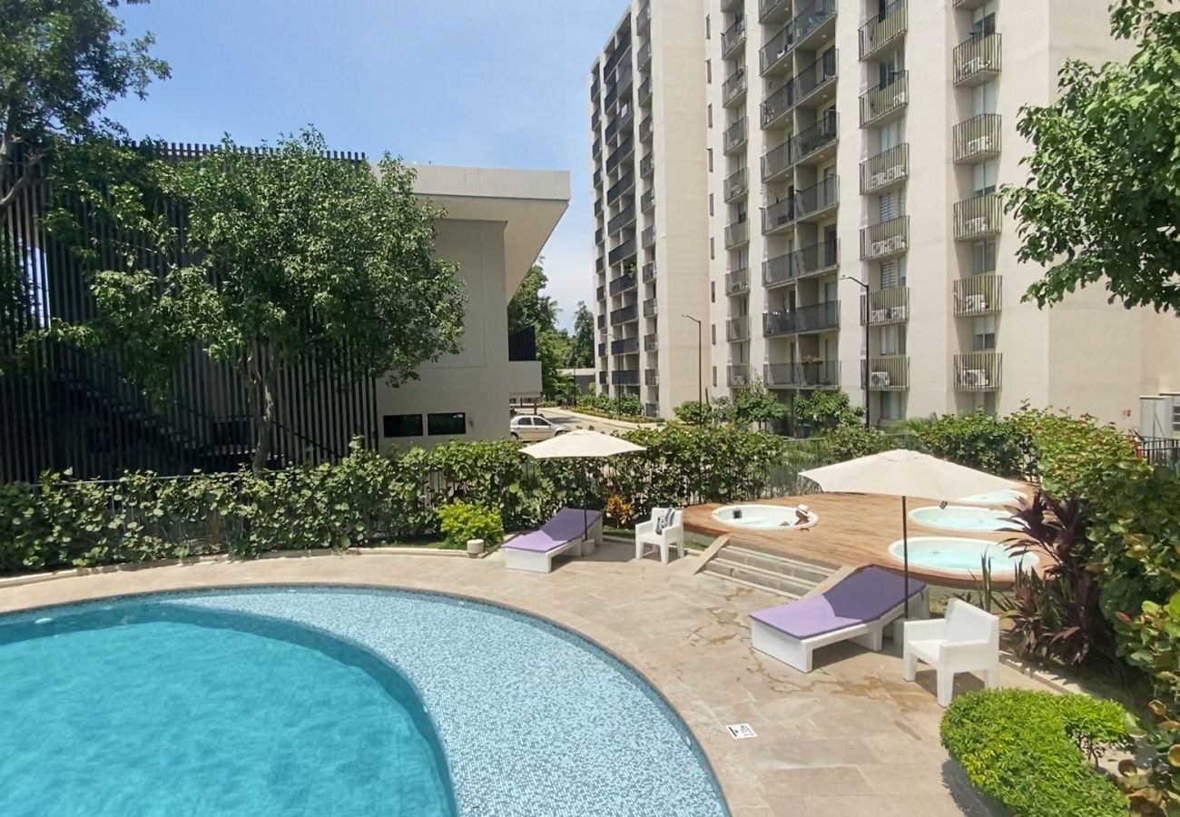 Departamento en Santa Marta - Apartamento moderno de 3 habitaciones y 2 baños con impresionante vista a Sierra Nevada en Bello Horizonte