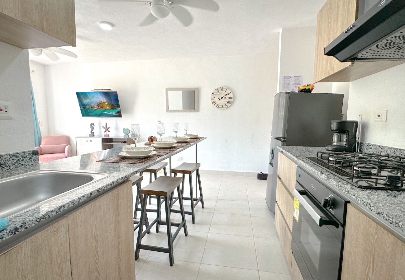 Departamento en Santa Marta - Hermoso apartamento 2 Habitaciones / 2 Baños - Bello Horizonte - Santa Marta