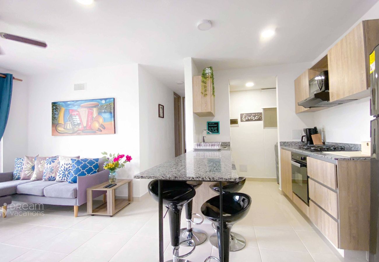 Departamento en Santa Marta - Oasis de naturaleza en Santa Marta | 2 hab, 2 baños, parking
