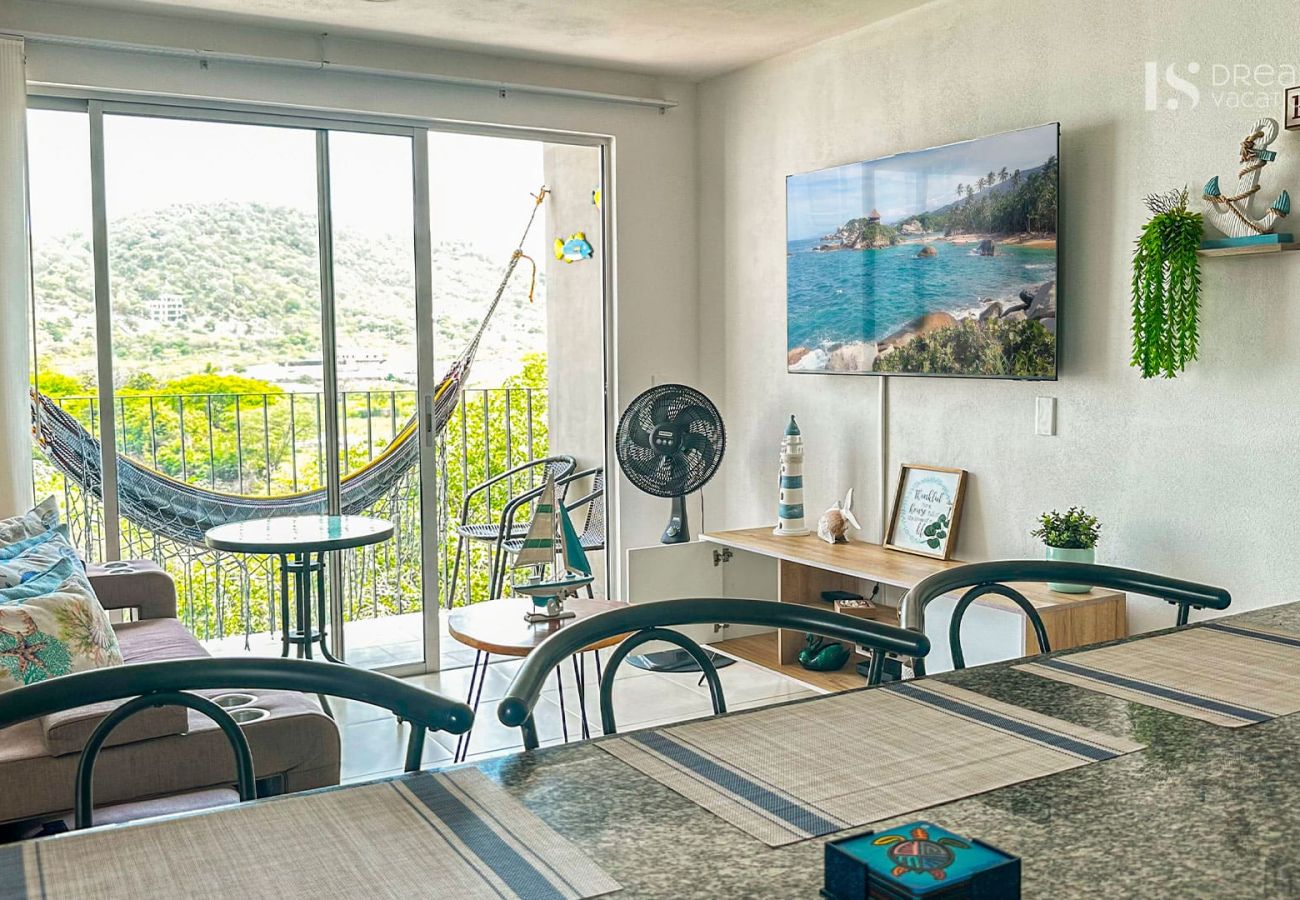 Departamento en Santa Marta - Horizon Nature Retreat in Santa Marta Bello Horizonte | 2BR 2Baths + Parking