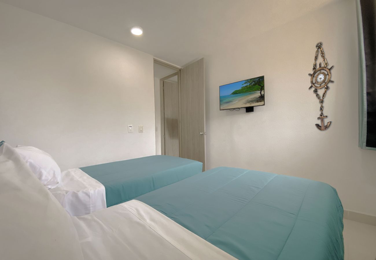 Departamento en Santa Marta - Amazing Apartment 2Bed/2Bath - Bello Horizonte - Santa Marta