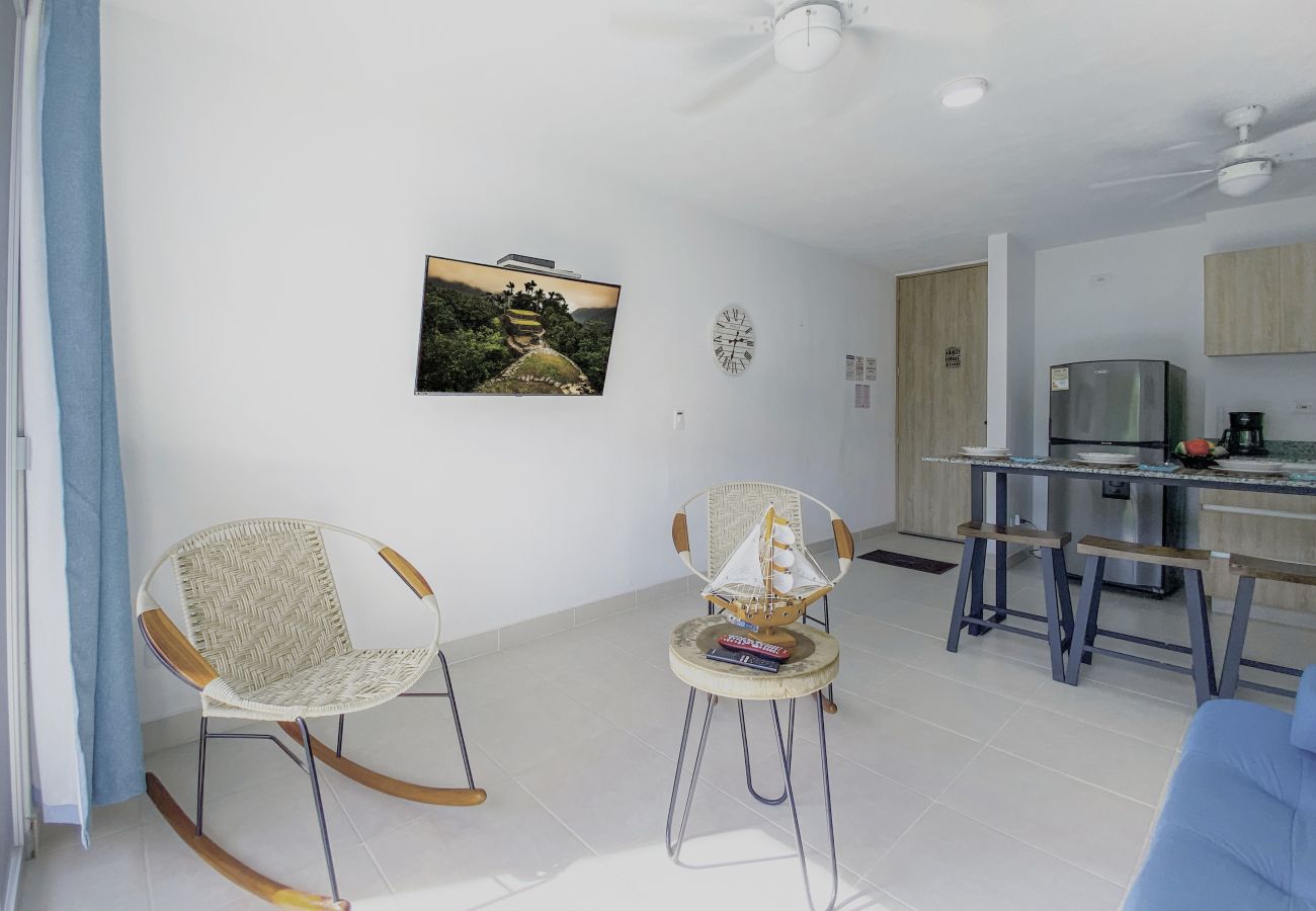 Departamento en Santa Marta - Amazing Apartment 2Bed/2Bath - Bello Horizonte - Santa Marta