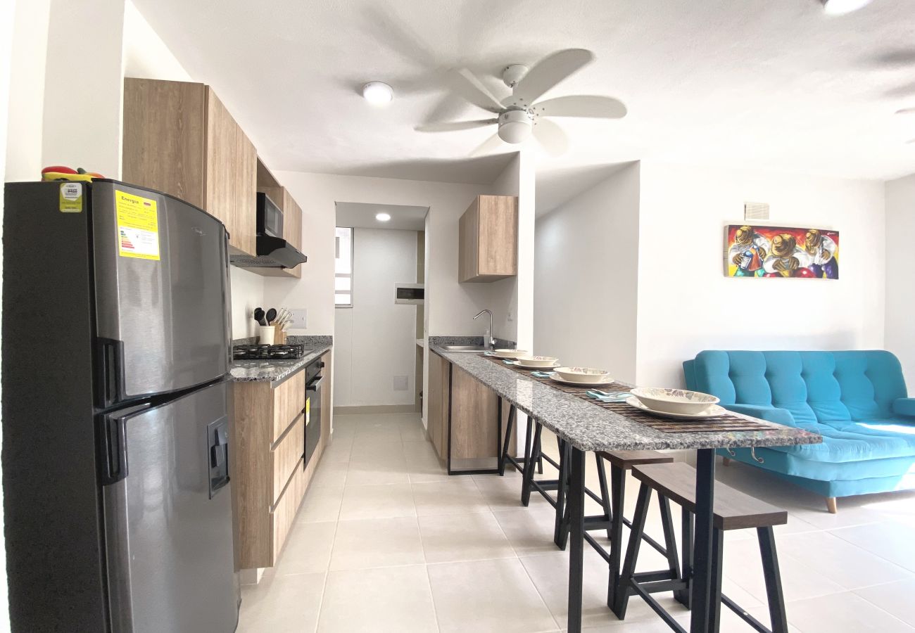 Departamento en Santa Marta - Amazing Apartment 2Bed/2Bath - Bello Horizonte - Santa Marta
