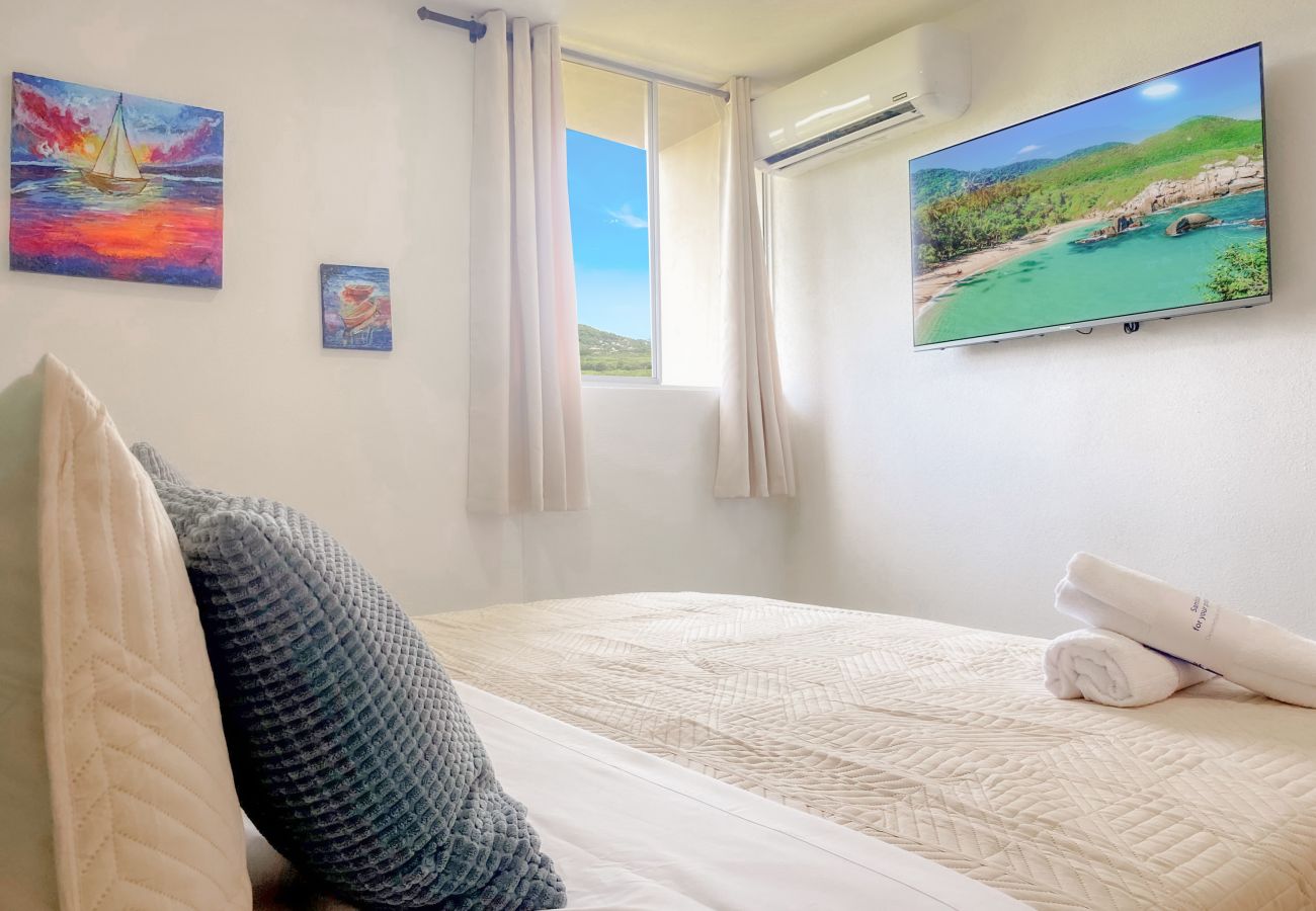 Departamento en Santa Marta - Apartamento moderno de 3 habitaciones y 2 baños con impresionante vista a Sierra Nevada en Bello Horizonte