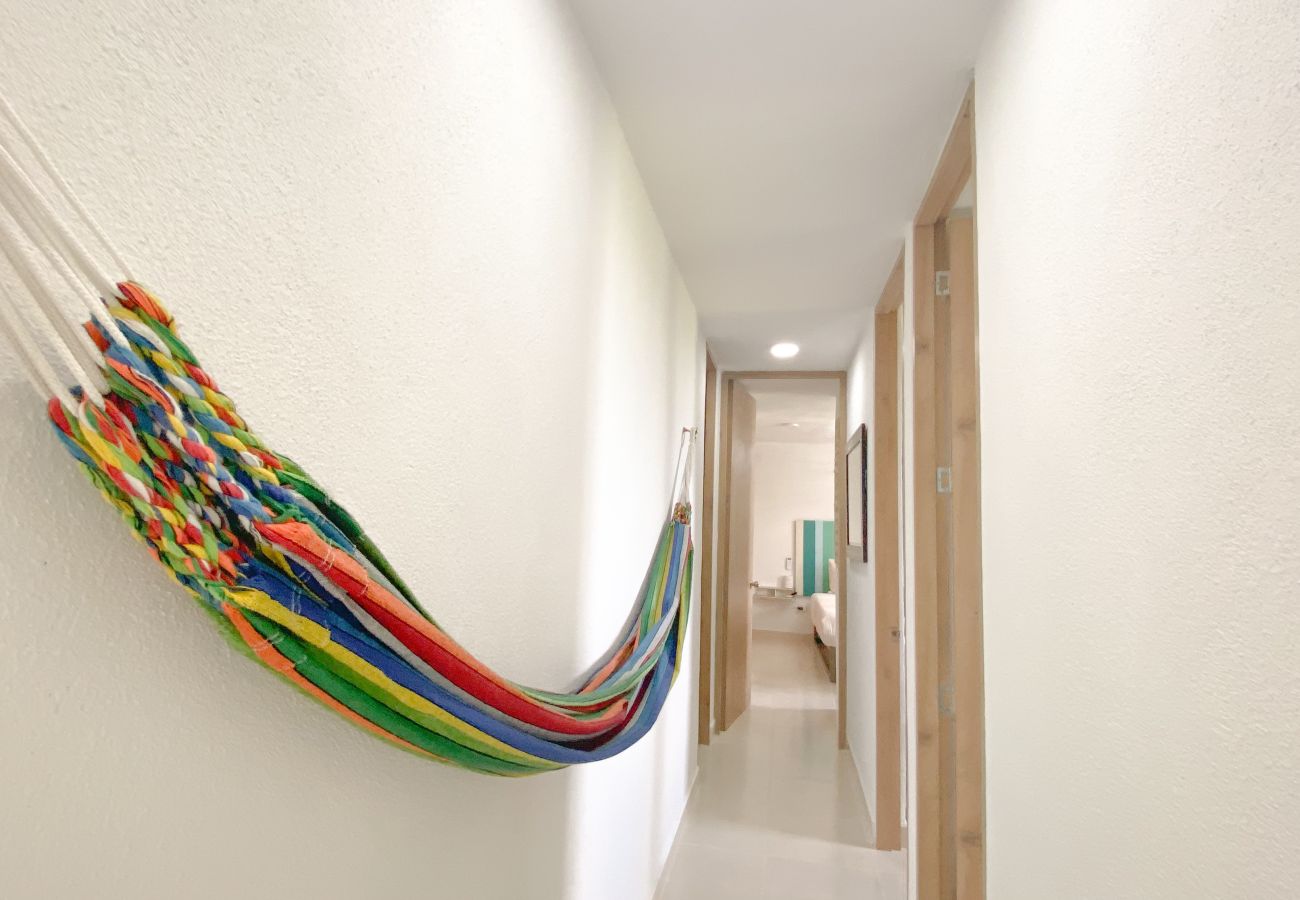 Departamento en Santa Marta - Apartamento moderno de 3 habitaciones y 2 baños con impresionante vista a Sierra Nevada en Bello Horizonte