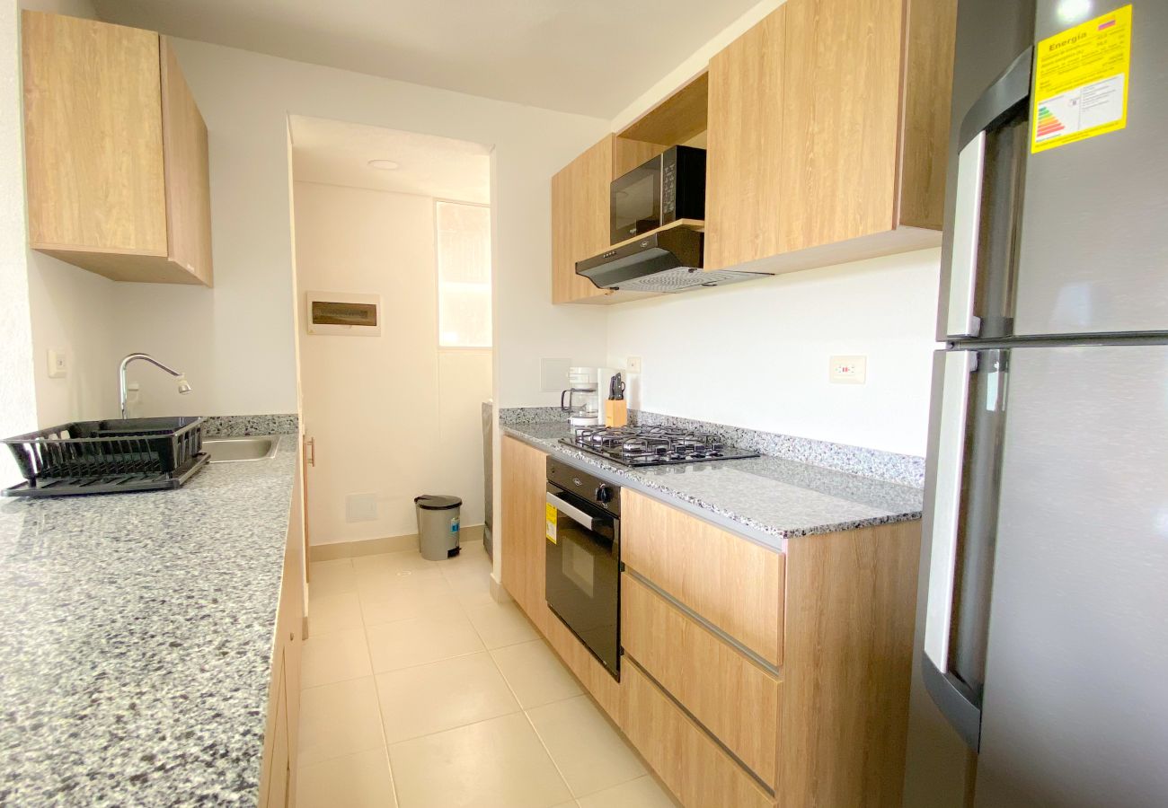 Departamento en Santa Marta - Refugio Natural en Santa Marta | Vista a la Sierra Nevada 2 hab, 2 baños, parking