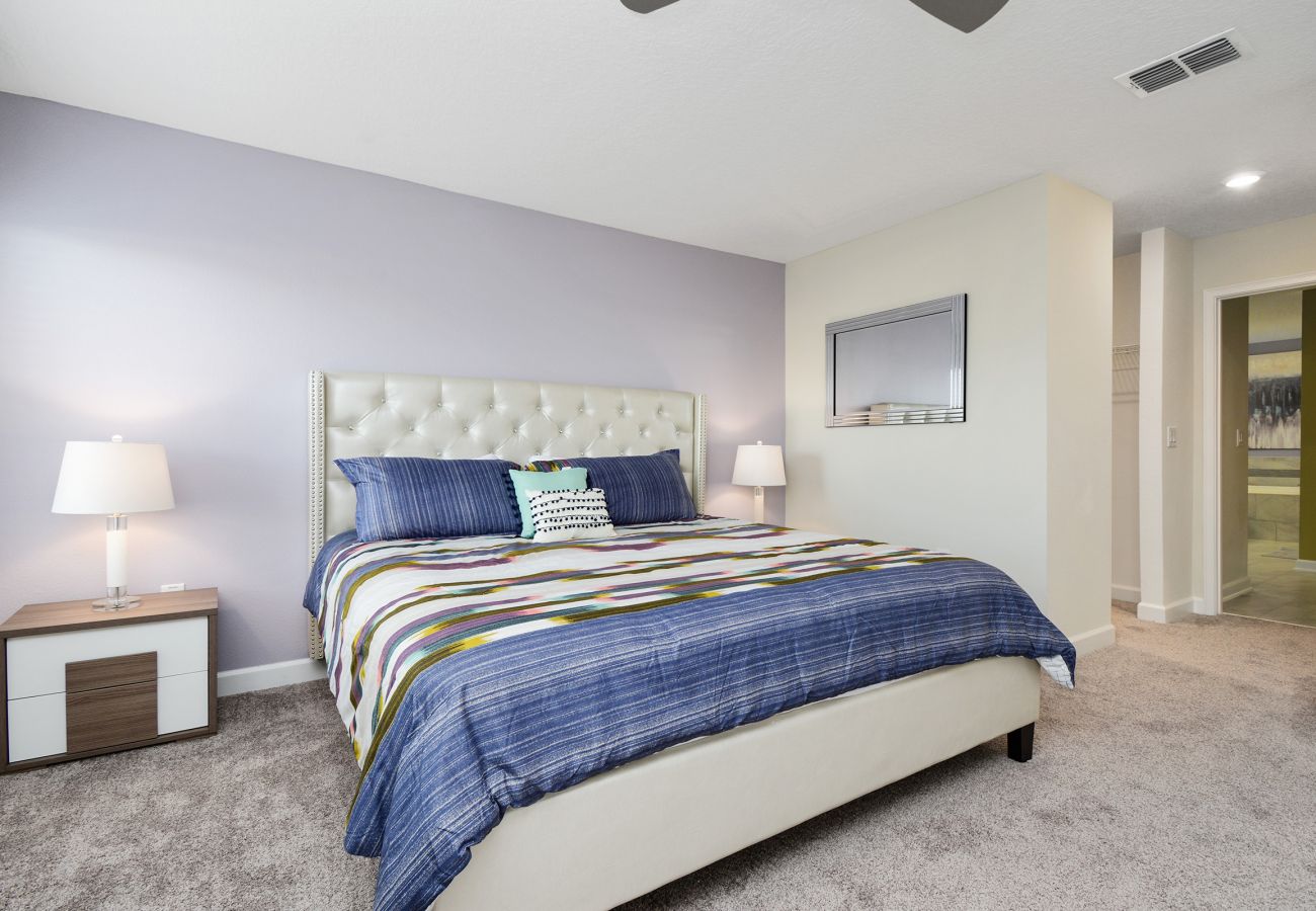 Villa in Davenport - Beautiful Villa Champions Gate 6Beds/5Bath/Pool/Jacuzzi/18Min From Disney