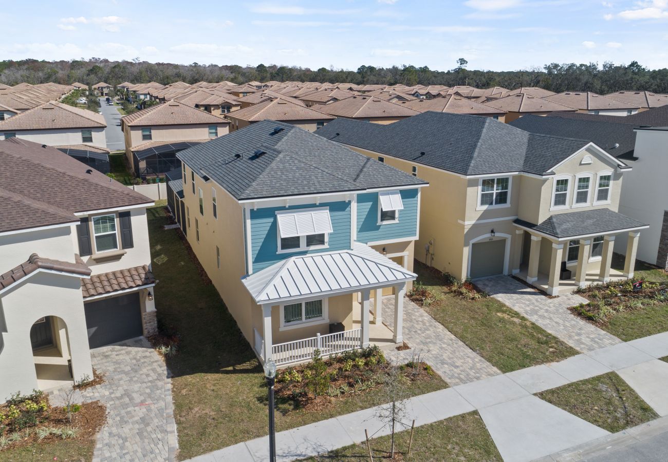 Villa in Kissimmee - Splendid Villa Solara  6Bed/5Bath/Pool/Jacuzzi/18 Min From Disney