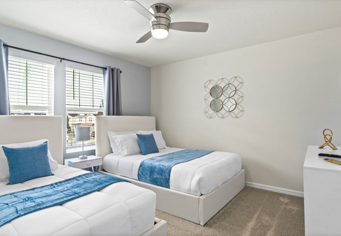 Villa in Kissimmee - Splendid Villa Solara  6Bed/5Bath/Pool/Jacuzzi/18 Min From Disney
