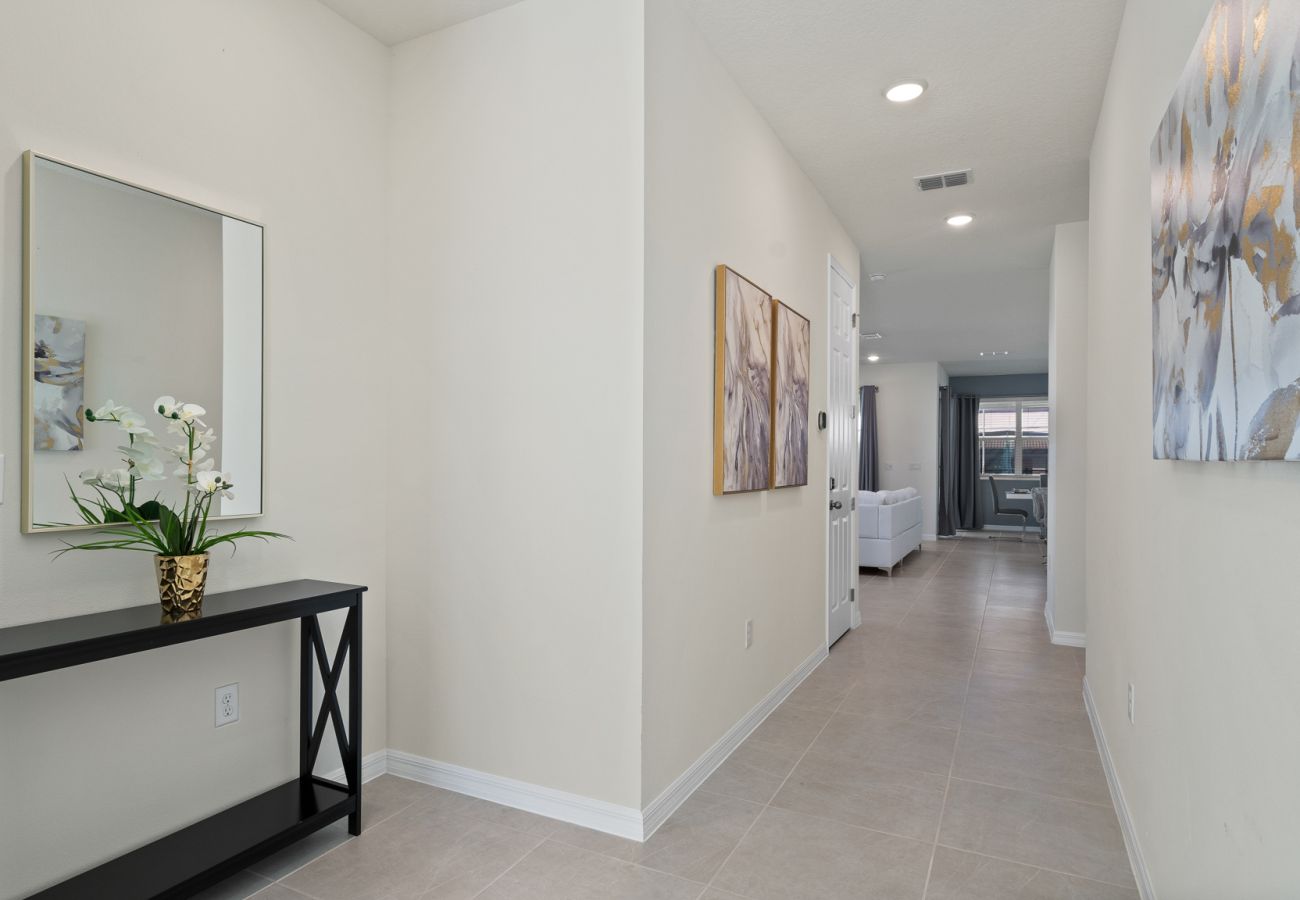 Villa in Kissimmee - Splendid Villa Solara  6Bed/5Bath/Pool/Jacuzzi/18 Min From Disney