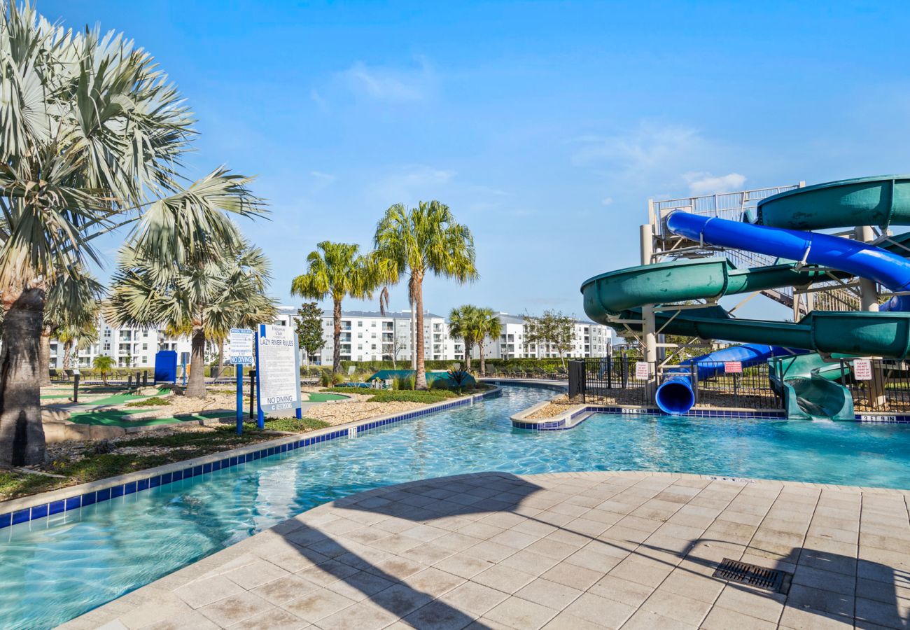 Villa in Kissimmee - Awesome Villa 5Beds/5Bath/Pool/Jacuzzi/5Min From Disney