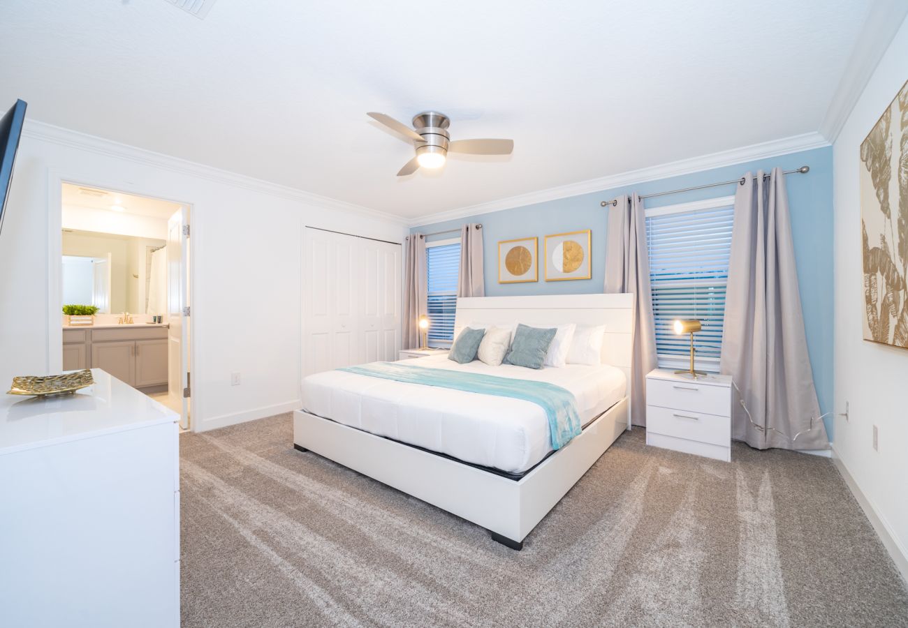 Townhouse in Kissimmee - Decorous Townhouse 4Bed/3Baths/Pool/5Min Disney