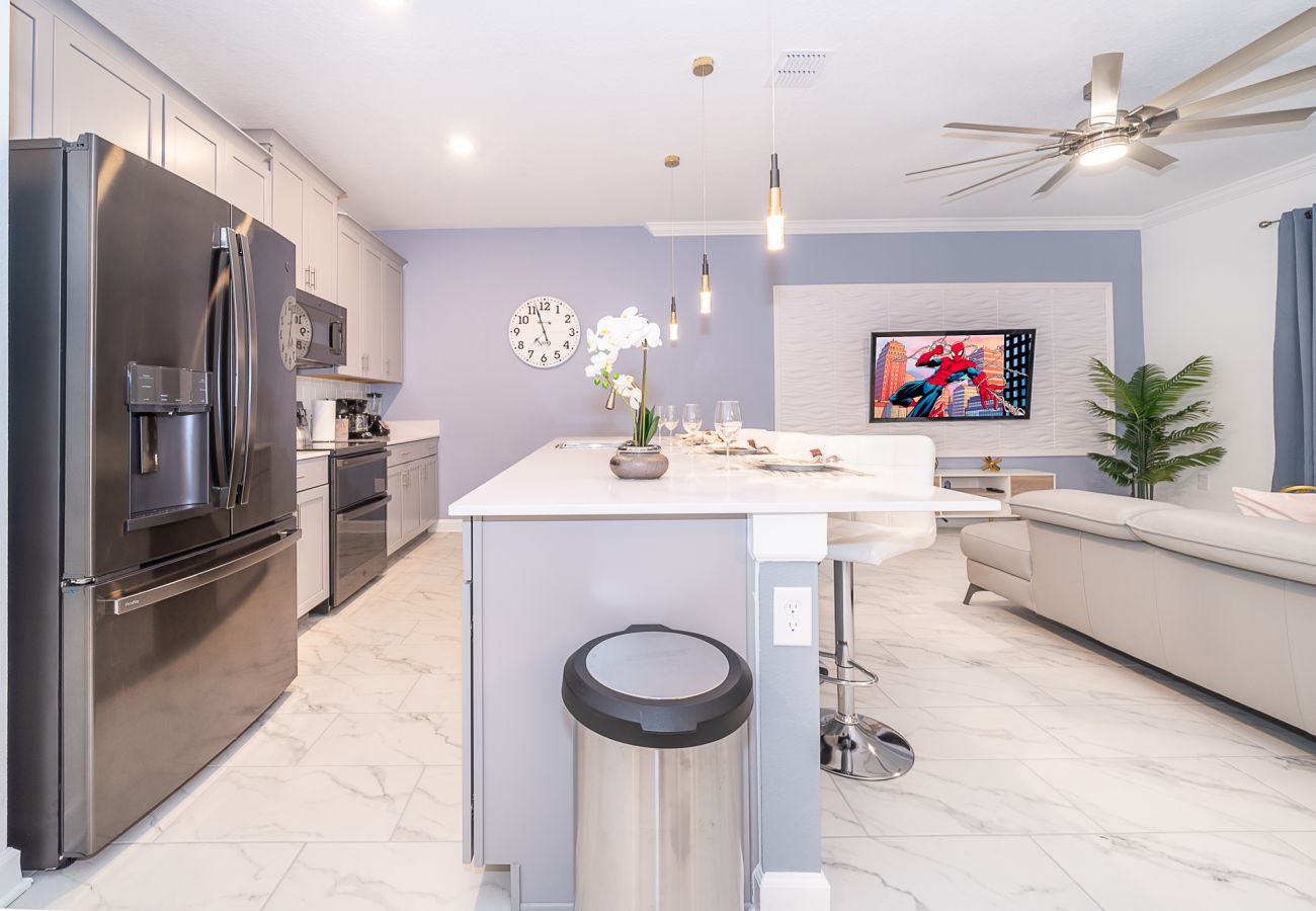 Townhouse in Kissimmee - Decorous Townhouse 4Bed/3Baths/Pool/5Min Disney