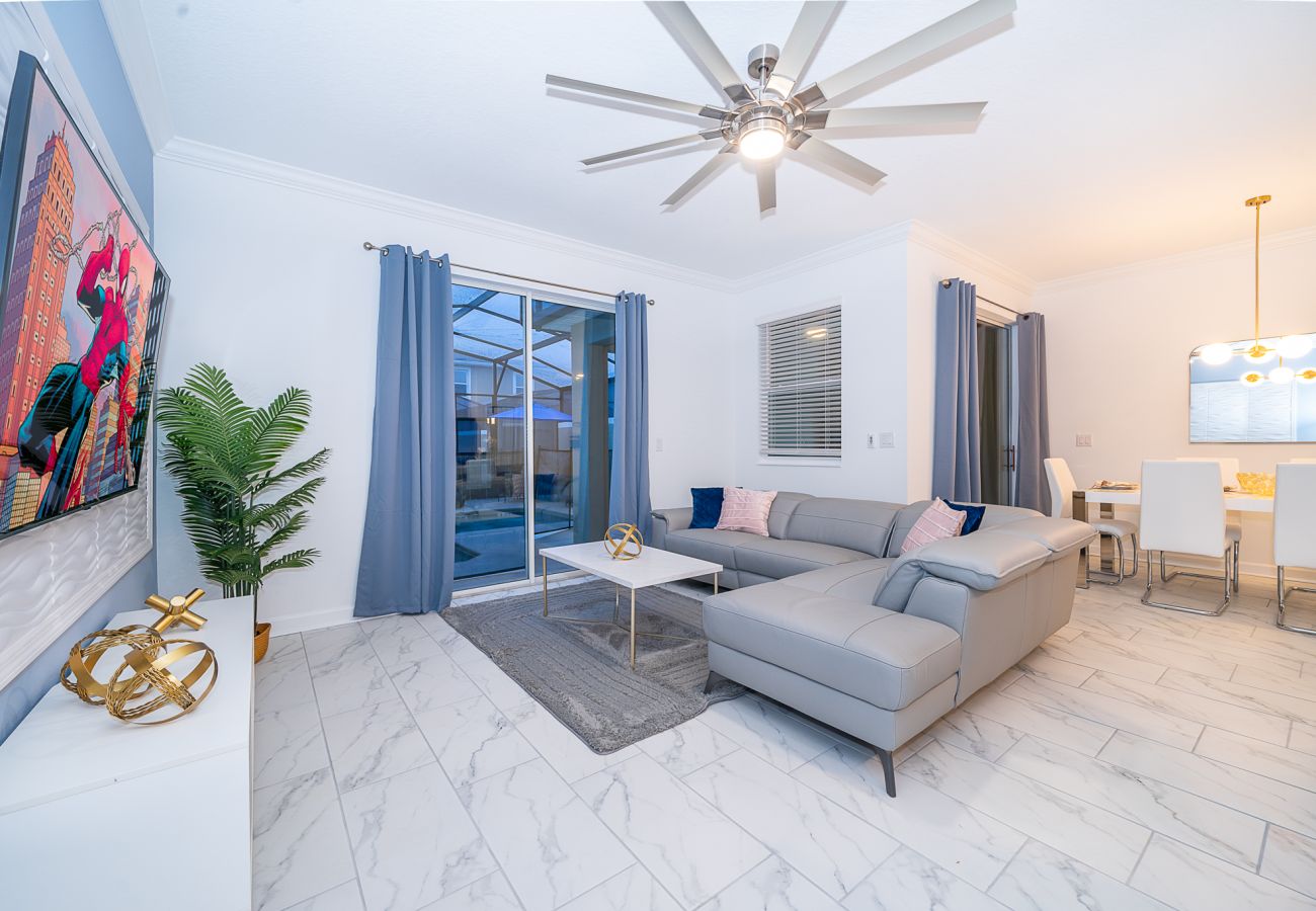 Townhouse in Kissimmee - Decorous Townhouse 4Bed/3Baths/Pool/5Min Disney
