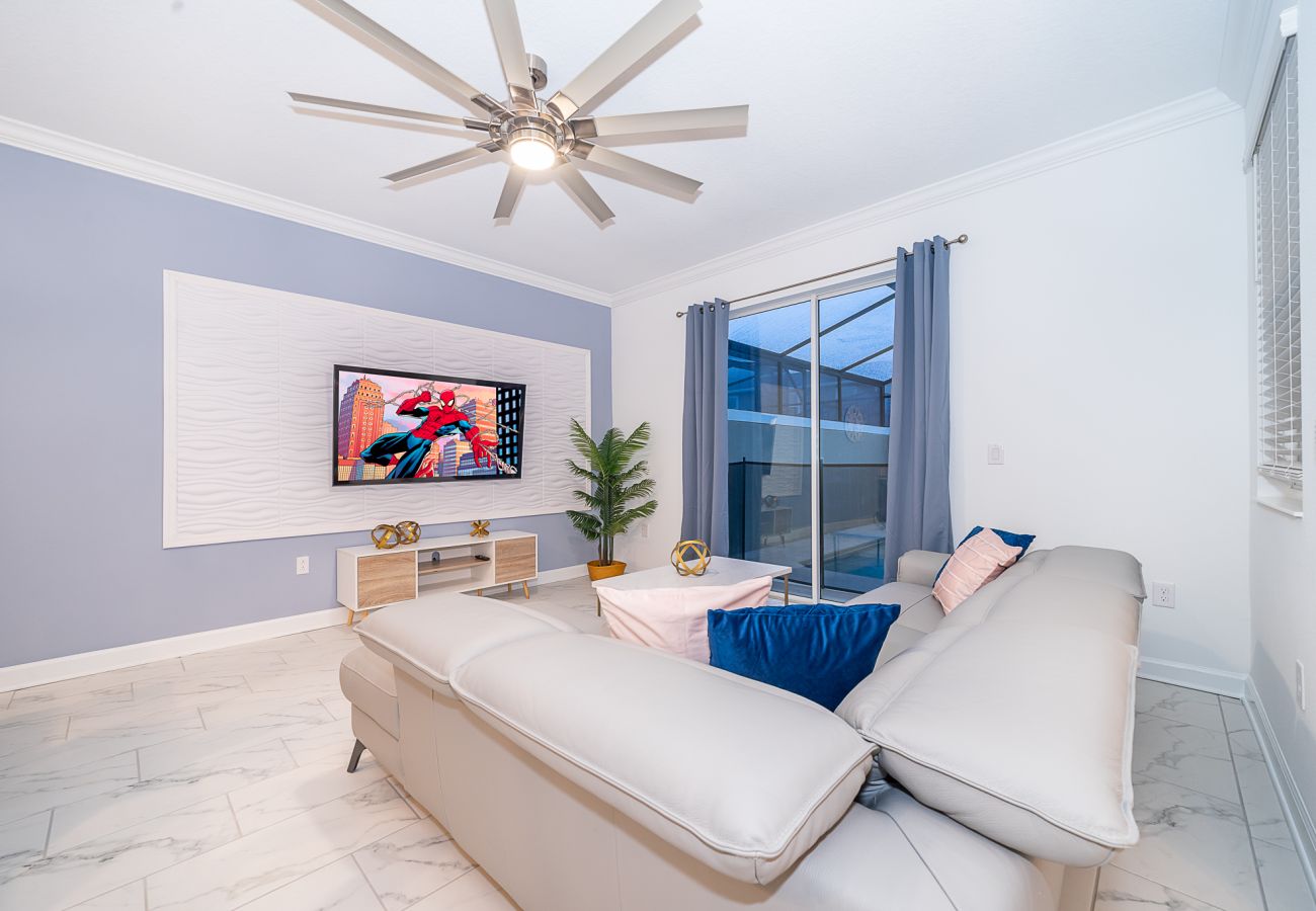 Townhouse in Kissimmee - Decorous Townhouse 4Bed/3Baths/Pool/5Min Disney
