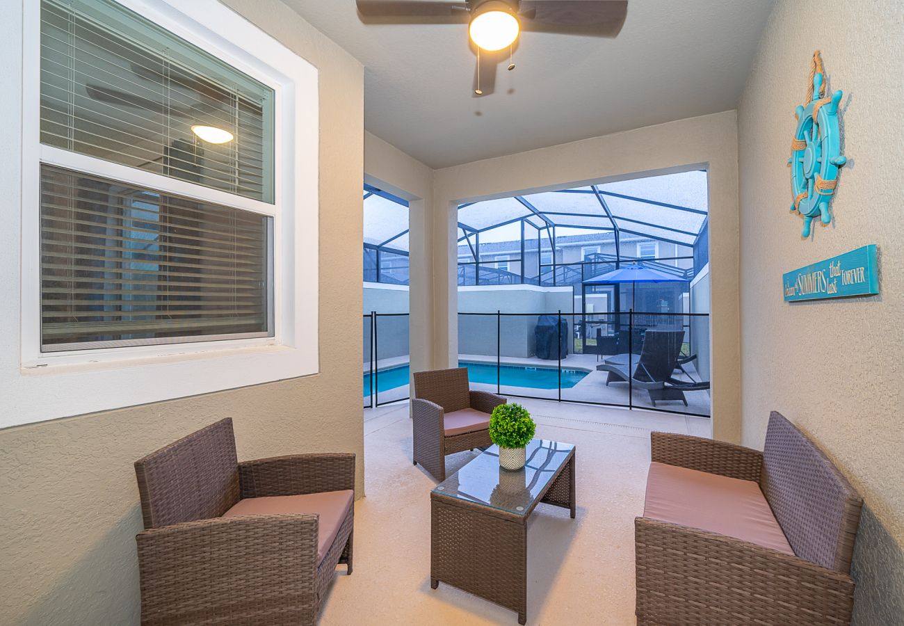 Townhouse in Kissimmee - Decorous Townhouse 4Bed/3Baths/Pool/5Min Disney