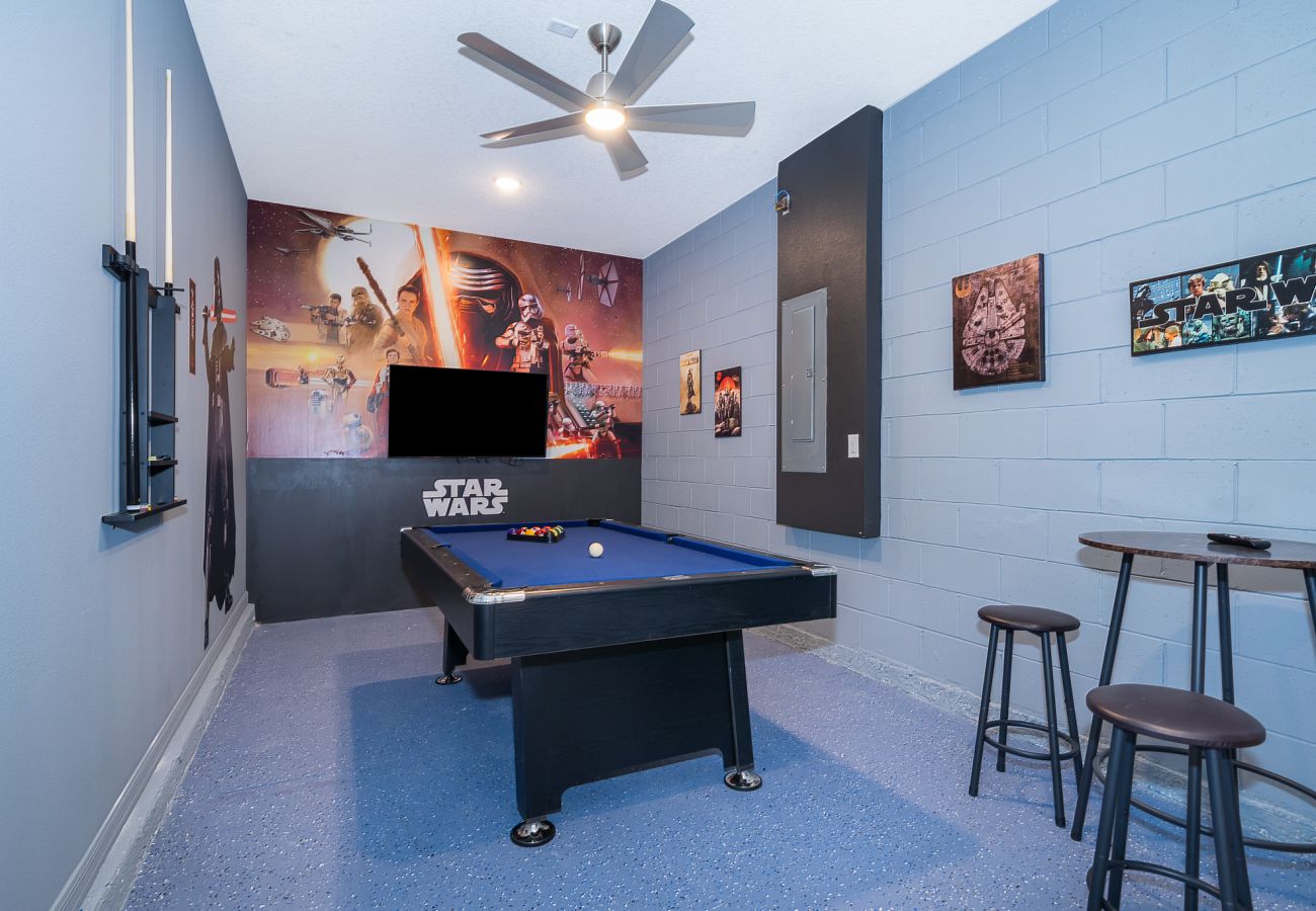 Villa in Kissimmee - Splendour Villa Solara 6Bed/5Bath/Pool/Jacuzzi/18 Min from Disney