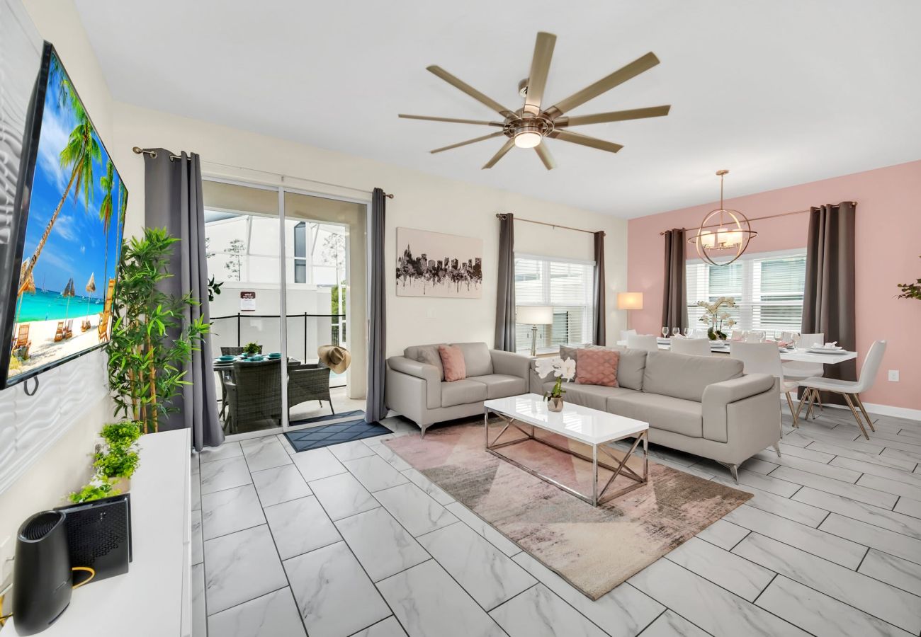 Townhouse in Kissimmee - Spectacular townhouse 5Bed/4Bath/18Min From Disney