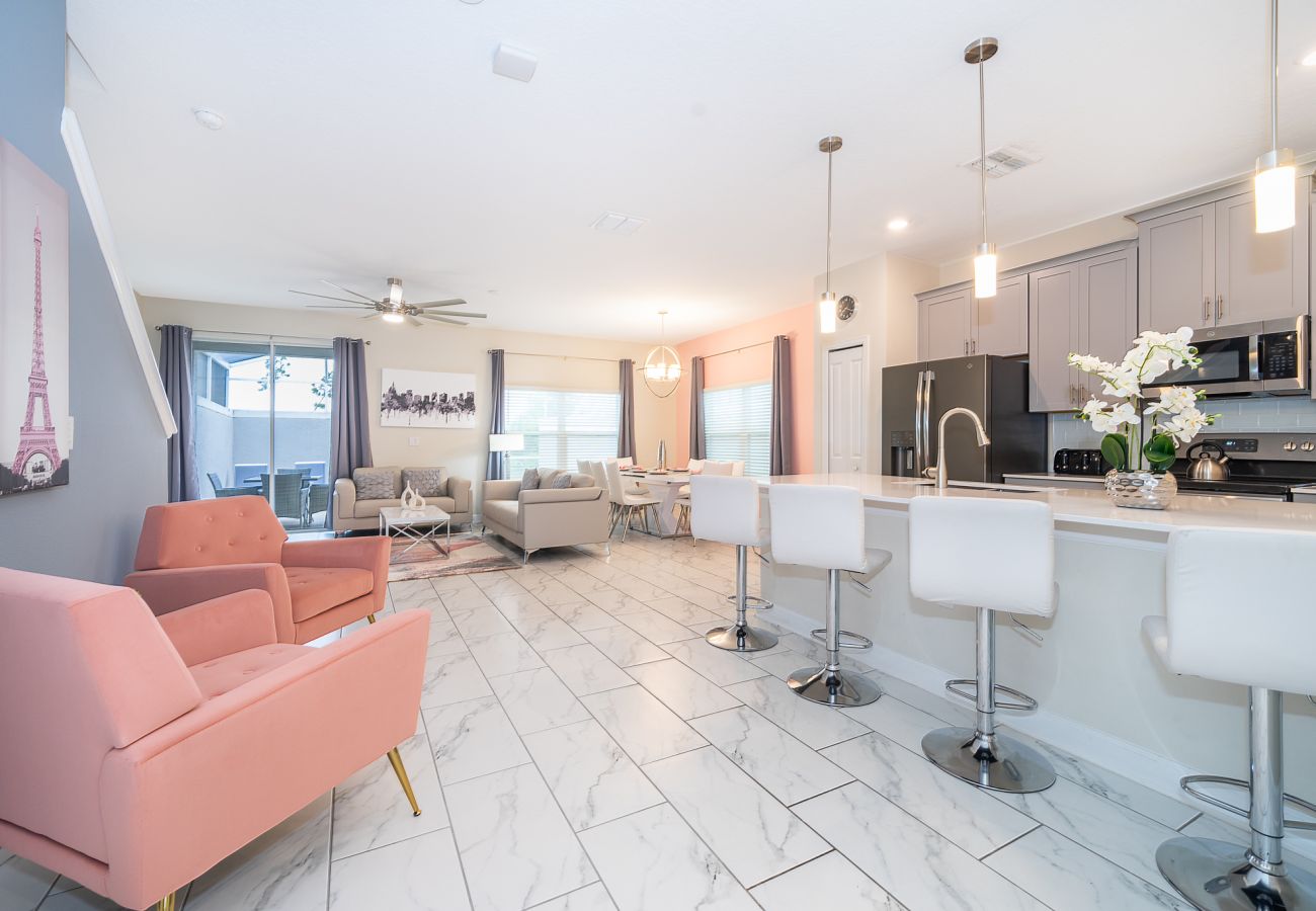 Townhouse in Kissimmee - Spectacular townhouse 5Bed/4Bath/18Min From Disney