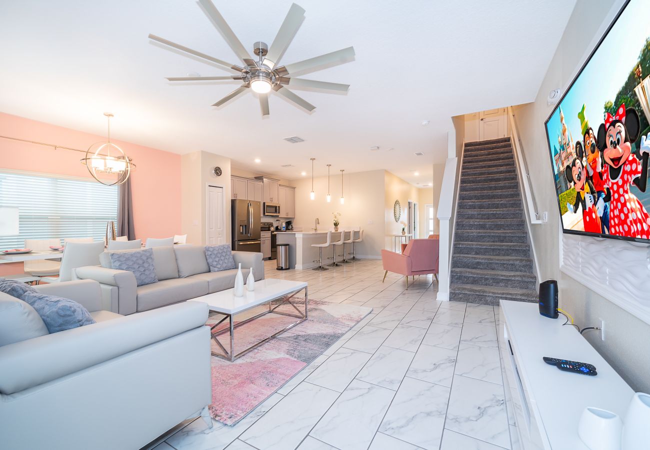 Townhouse in Kissimmee - Spectacular townhouse 5Bed/4Bath/18Min From Disney