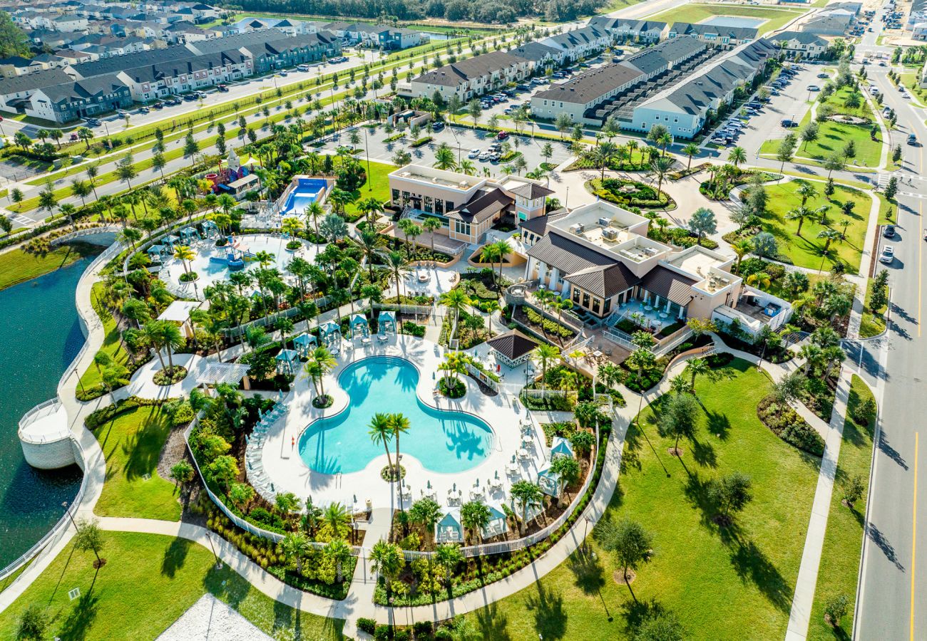 Villa in Davenport - Pretty Villa 6Bed/5Bath/Pool/Jacuzzi/18Min Disney
