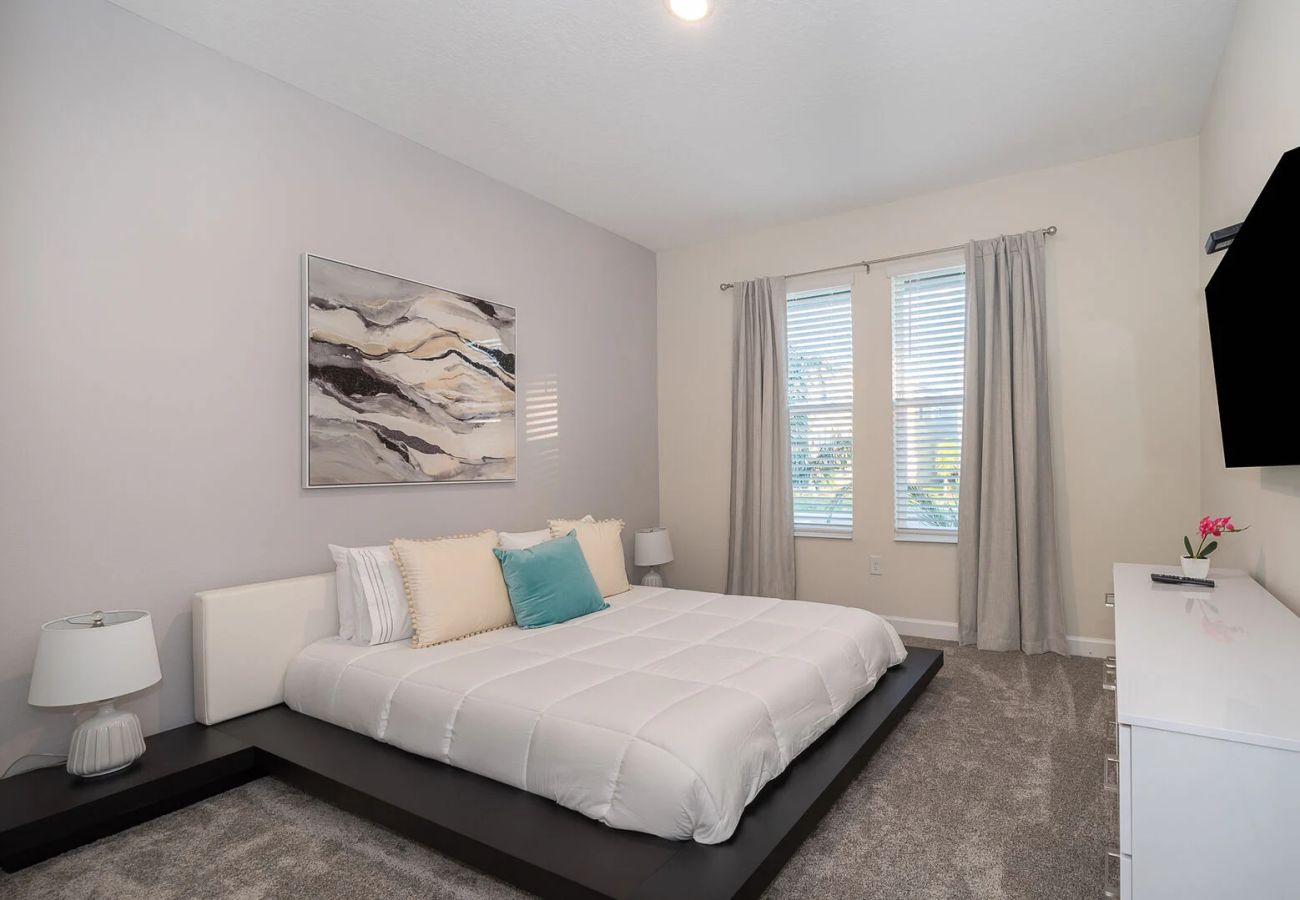Villa in Davenport - Pretty Villa 6Bed/5Bath/Pool/Jacuzzi/18Min Disney