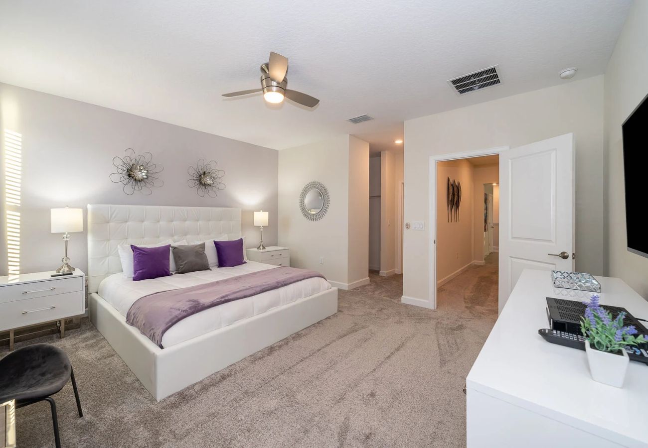 Villa in Davenport - Pretty Villa 6Bed/5Bath/Pool/Jacuzzi/18Min Disney