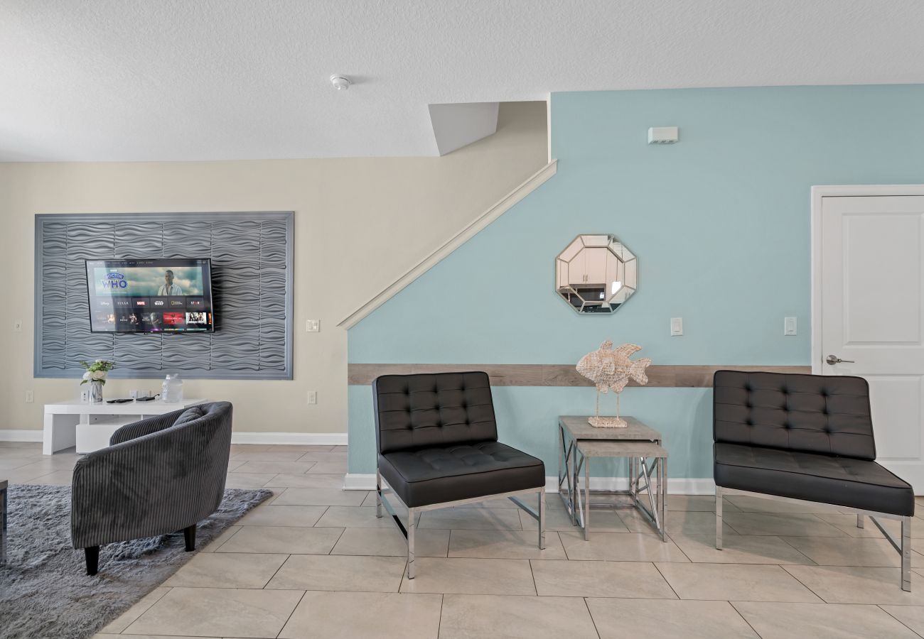 Townhouse in Kissimmee - Wonderful Townhouse 5Beds/4Baths/Pool/5 Min Disney