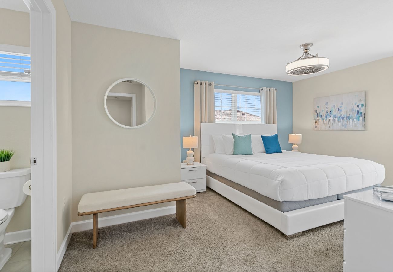 Townhouse in Kissimmee - Wonderful Townhouse 5Beds/4Baths/Pool/5 Min Disney