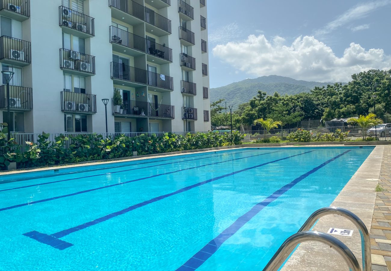 Apartment in Santa Marta - Modern 3BR /2 baths Apartment with Breathtaking Sierra Nevada Panorama in Bello Horizonte