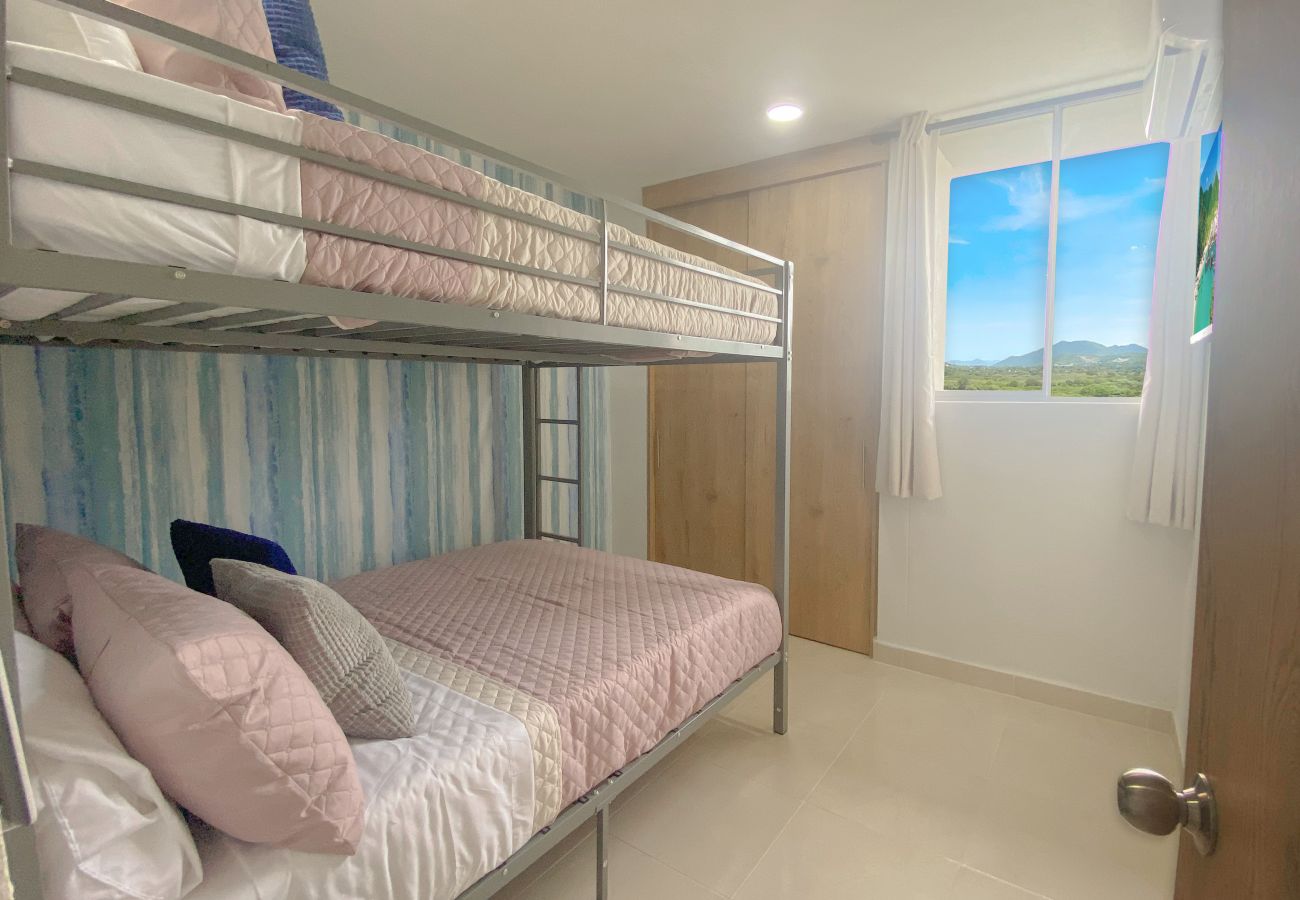 Apartment in Santa Marta - Modern 3BR /2 baths Apartment with Breathtaking Sierra Nevada Panorama in Bello Horizonte