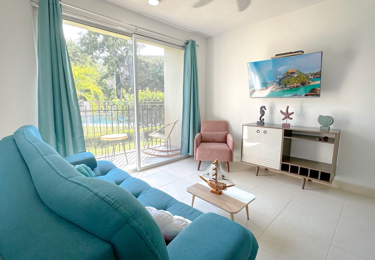 Apartment in Santa Marta - Amazing Apartment 2Bed/2Bath - Bello Horizonte - Santa Marta