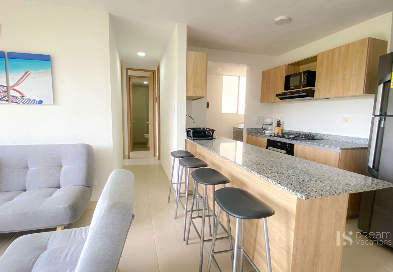 Apartment in Santa Marta - Refugio Natural en Santa Marta | Vista a la Sierra Nevada 2 hab, 2 baños, parking