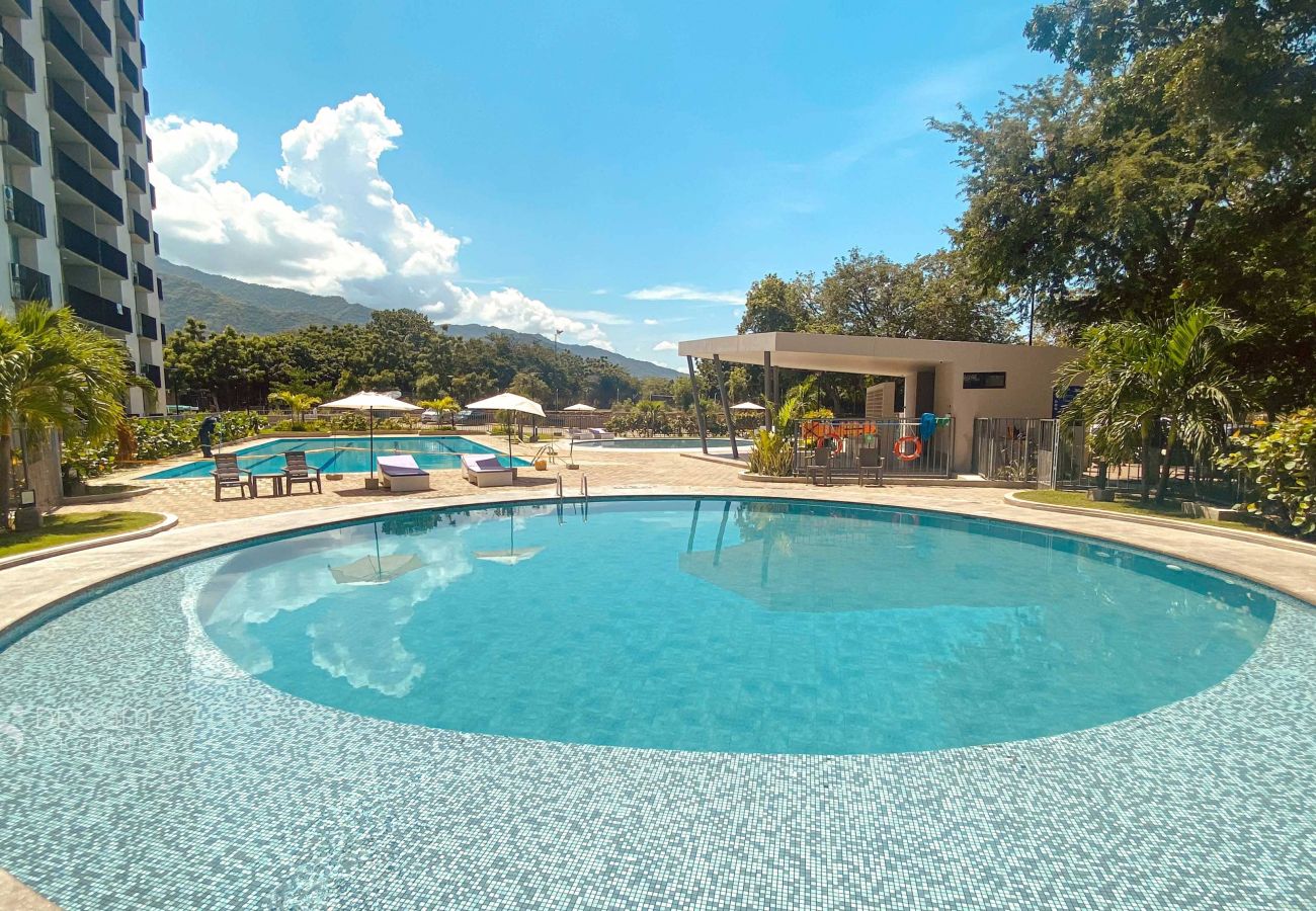 Apartment in Santa Marta - Refugio Natural en Santa Marta | Vista a la Sierra Nevada 2 hab, 2 baños, parking