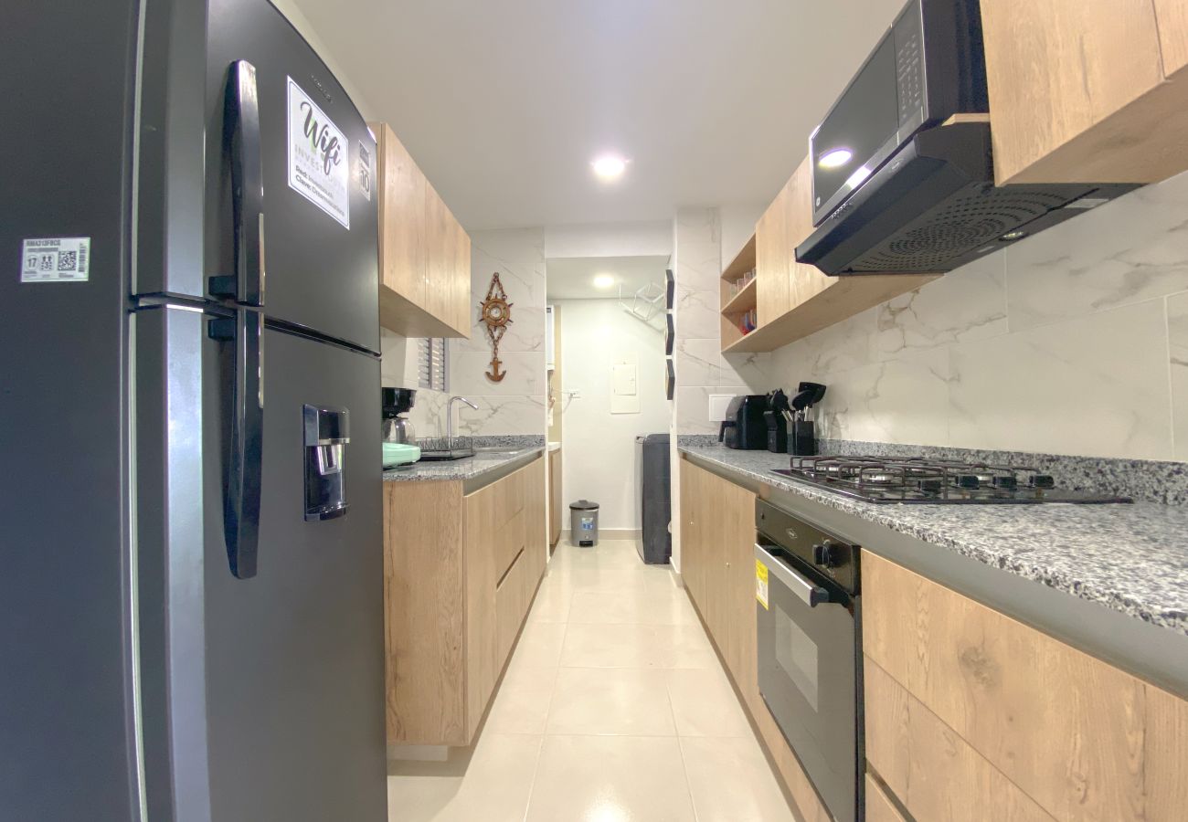 Apartment in Santa Marta - Modern 3BR /2 baths Apartment with Breathtaking Sierra Nevada Panorama in Bello Horizonte