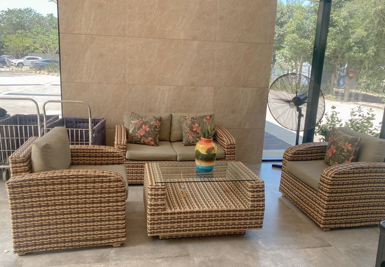 Apartment in Santa Marta - Santa Marta Natural Getaway: Mountain & Greenery Views 2BR, 2 Baths & Free Parking